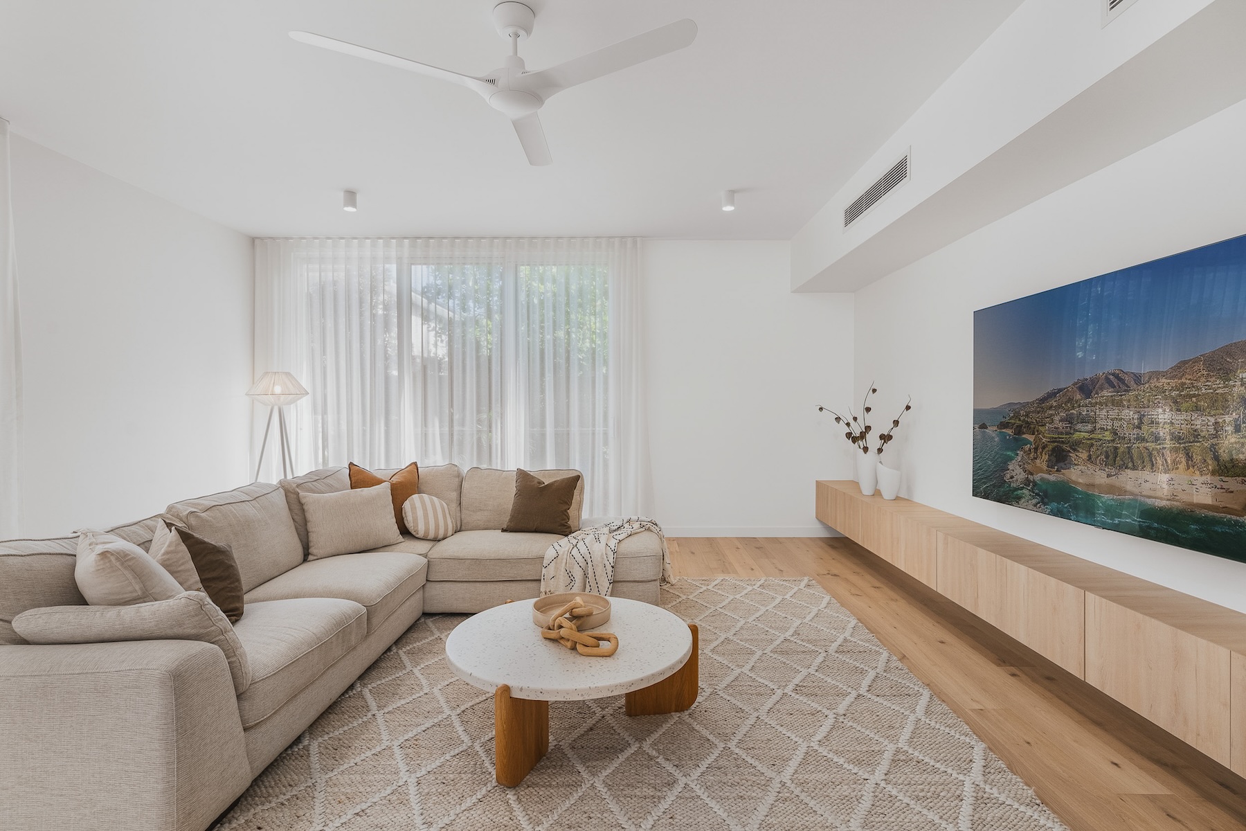 Coastal living room